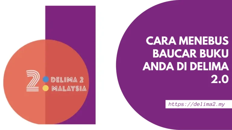Cara Menebus Baucar Buku Anda di DELIMa 2.0